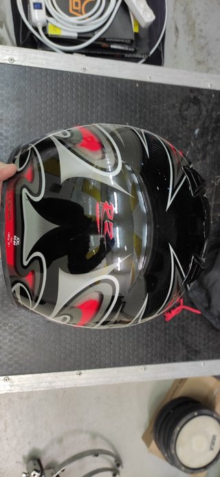Casco de moto  fibra NZI