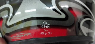 Casco de moto  fibra NZI