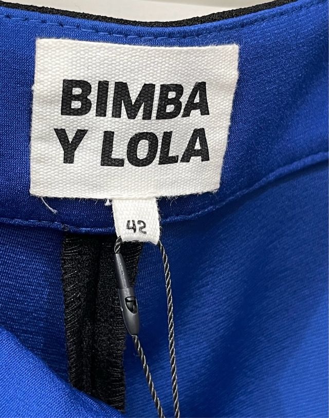 Pantalon tiro alto negro Bimba y Lola