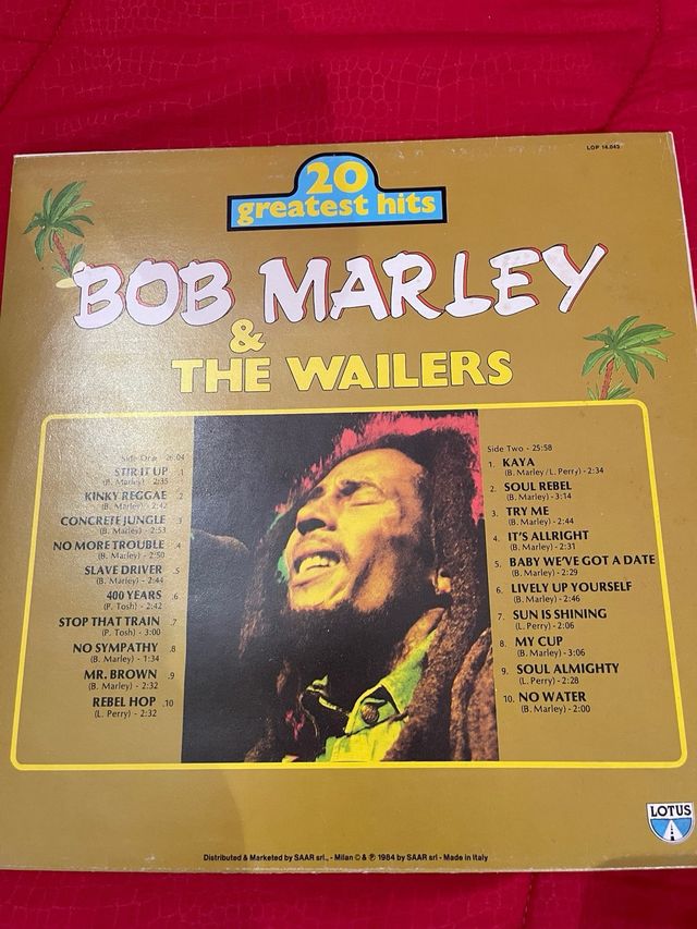Disco 33 giri Bob Marley e the Wilers