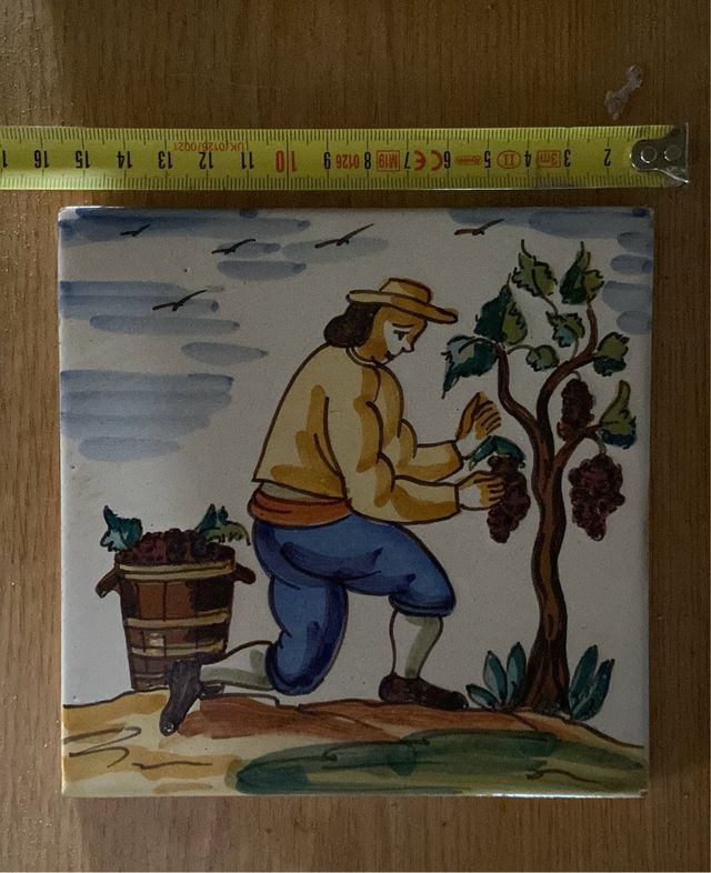 Azulejos ceramica antigua valenciana oficios