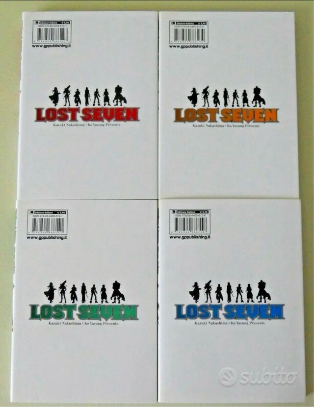 Lost seven Serie completa 1-4