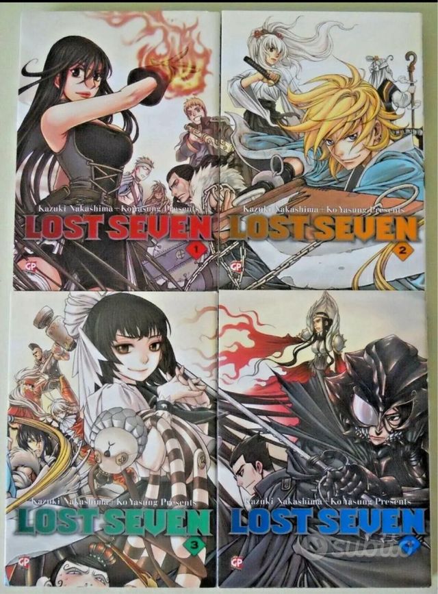 Lost seven Serie completa 1-4