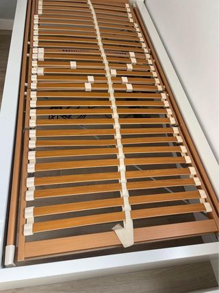 Cama con somier electrico y colchon