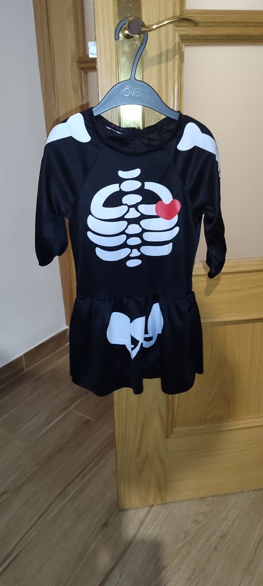 Disfraz niña esqueleto 🦴