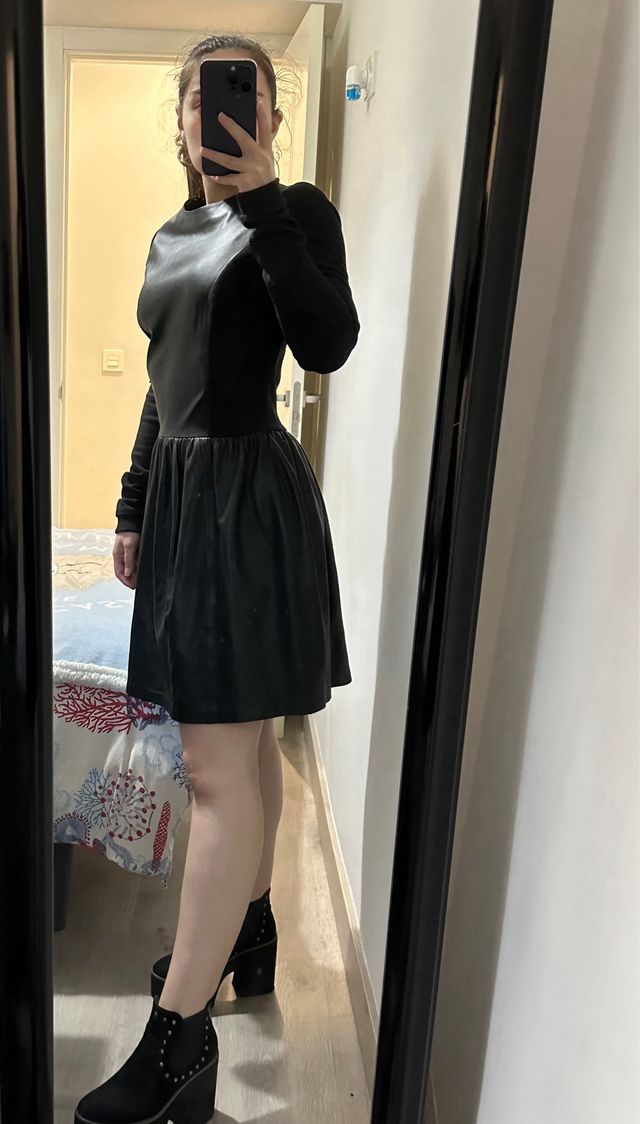 Vestido Cuplé piel