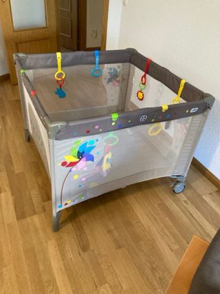Cuna de viaje, parque bolas bebe Asalvo Plegable. 