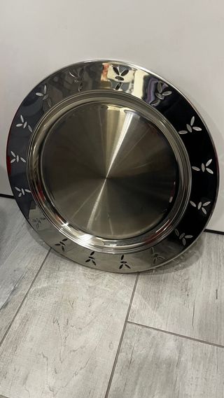 Vassoio AMC in acciaio - 39cm