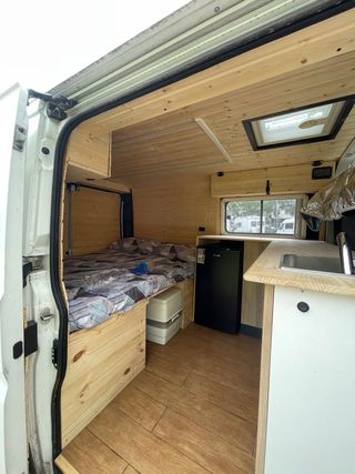 furgoneta camper peugeot boxer