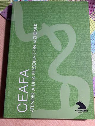 Libro Atender a una persona con alzheimer