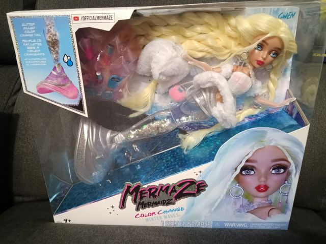 Muñeca sirena Gwen - Mermaze Mermaidz