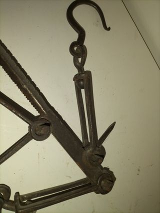 Báscula Romana antigua vintage