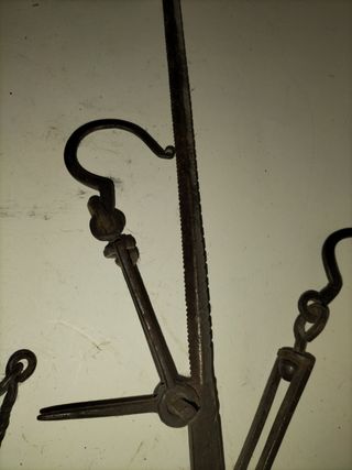 Báscula Romana antigua vintage