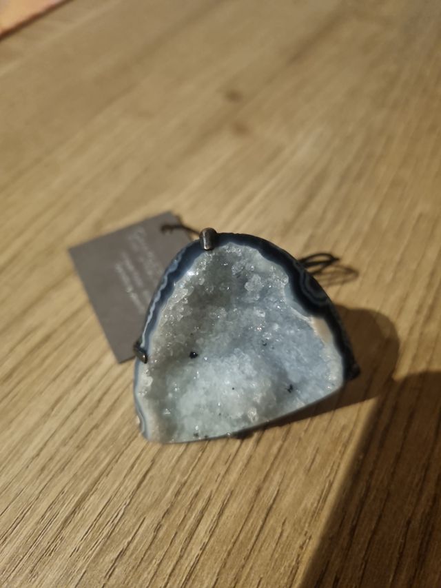 Anillo de plata con piedra Agatha 