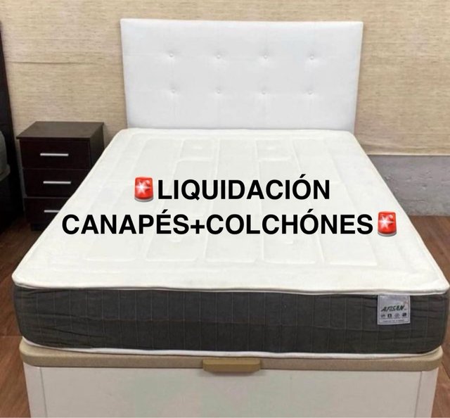 LIQUIDACIÓN CANAPÉS Y COLCHÓNES