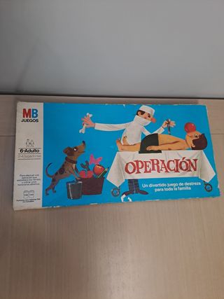 Juego de mesa Operación vintage