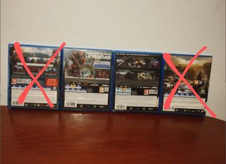 Lote Videojuegos PS4