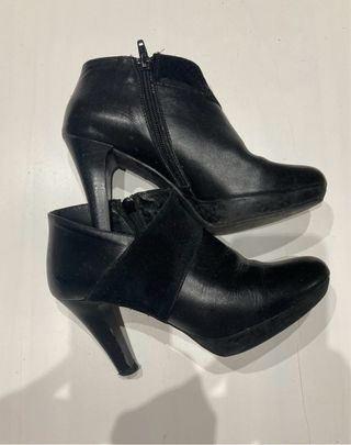 Botines negros