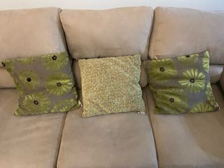 3 cojines (cojin + funda)