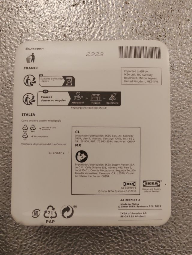 Tisken soporte alcachofa ducha