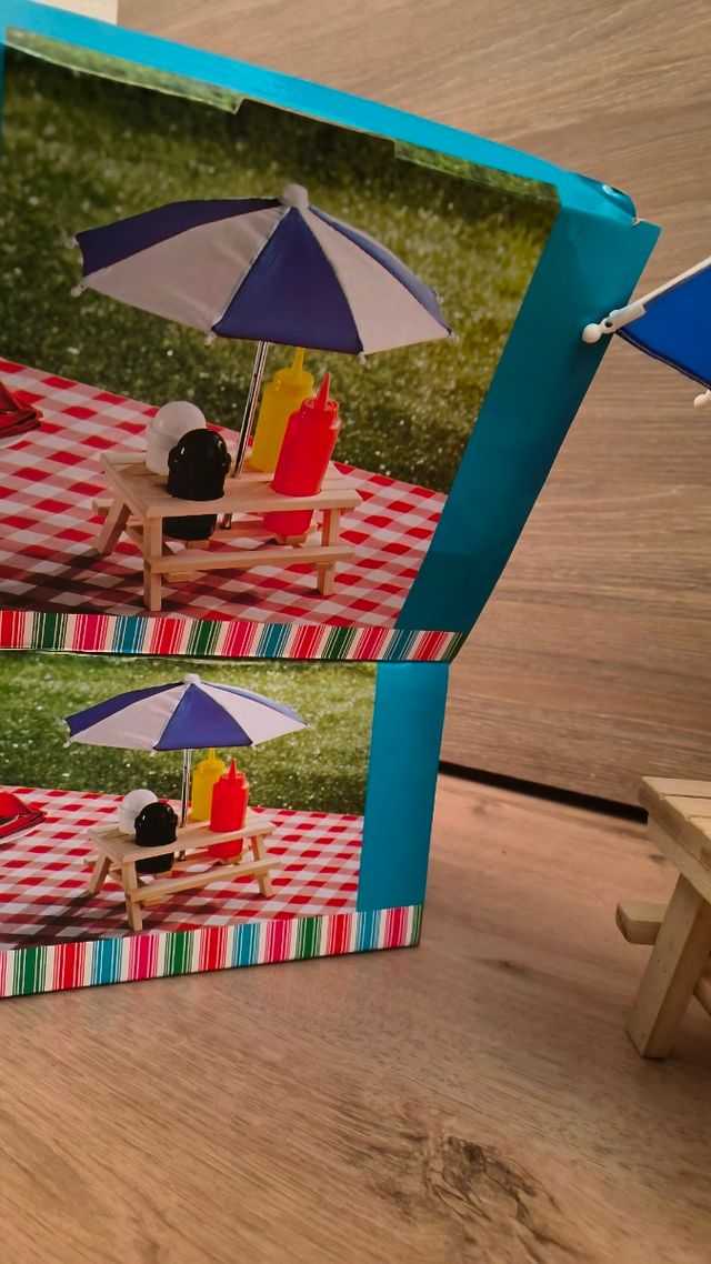 Set para especiarias ketchup e mostarda 