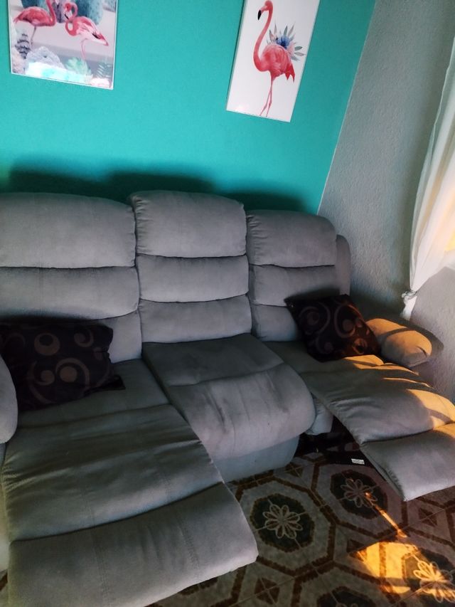 Sofá reclinable