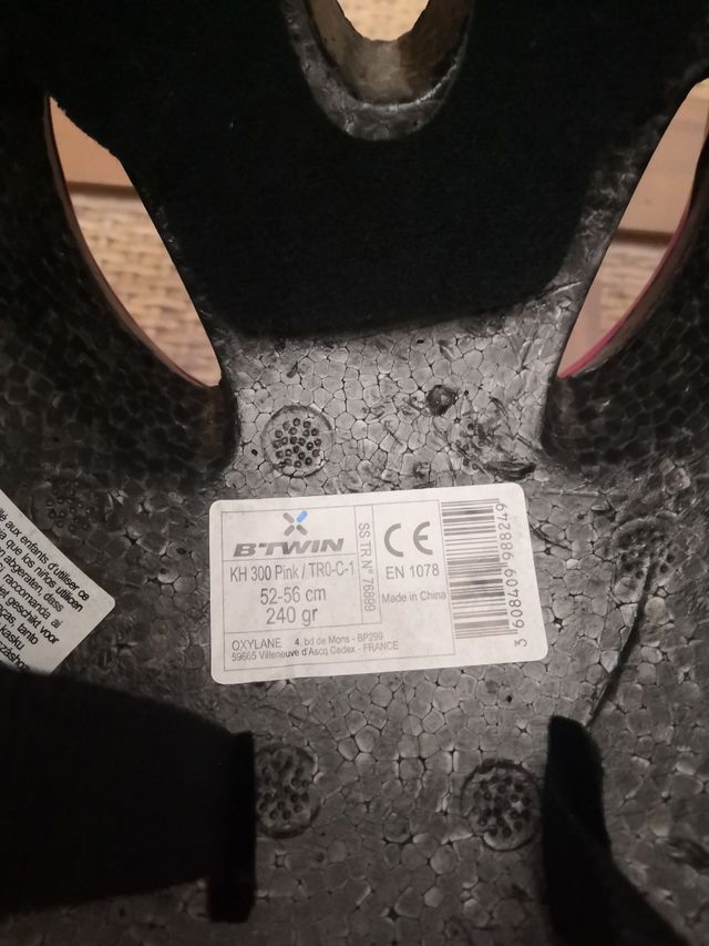 Casco niño 52-56 cm