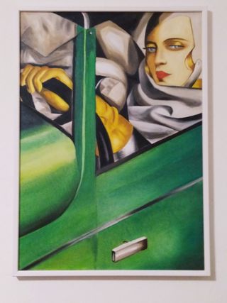 Quadro dipinto a mano Tamara de Lempicka