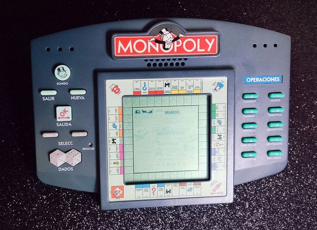 MACCHINA ELETTRONICA MONOPOLY HASBRO ANNO 2000