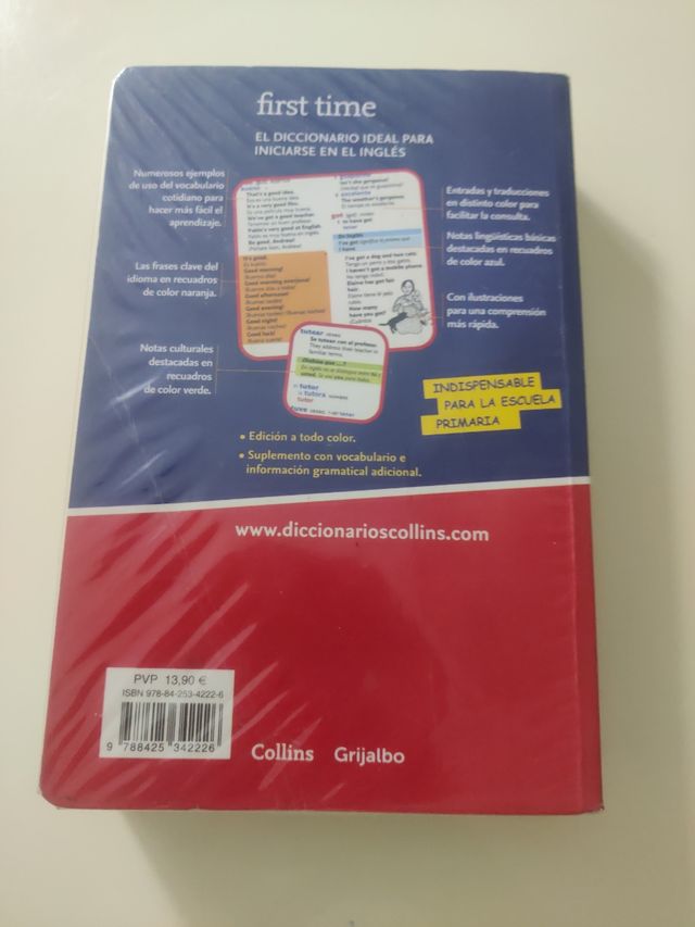 First Time Ingles: Diccionario bilingue Espanol-Ingles | English-Spanish (ESPANOL-INGLES) (Español - Inglés) (Spanish Edition)