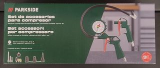 Kit acessórios compressor Parkside (novo) 