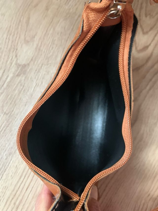 Borsetta borsa a spalla marrone