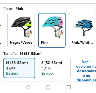 Casco bicicleta