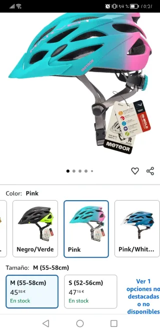 Casco bicicleta