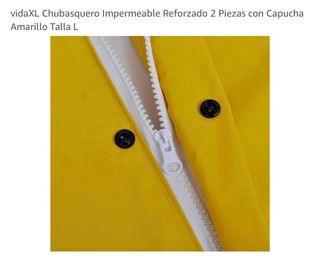 CHUBASQUERO ROPA DE AGUA