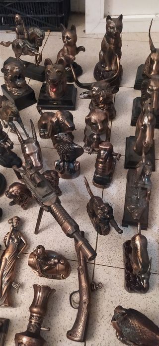 Lote 42 mecheros,figuras grandes,ideal coleccion..