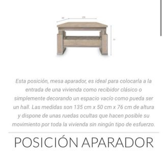 Mesa comedor extensible SevenOne