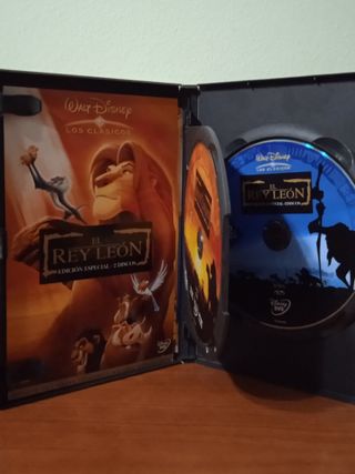 LOTE PELÍCULAS DVD DISNEY, REY LEÓN, NEMO...