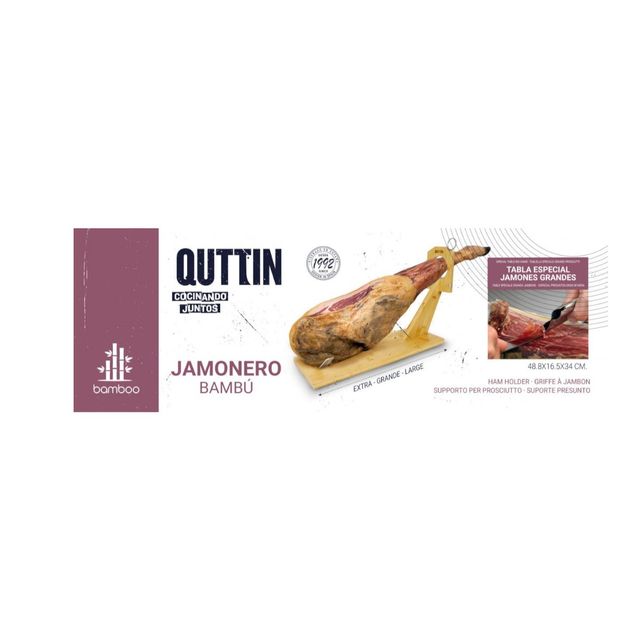 Jamonero de Madera Bambú