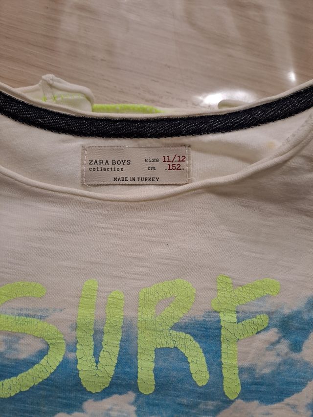 Camiseta niño Zara