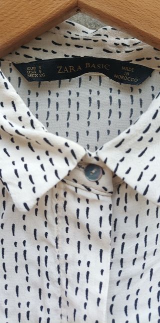 Camisa mujer S Zara, Camicia Donna 36.