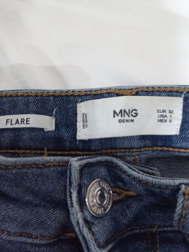 Pantalón vaquero mujer MNG