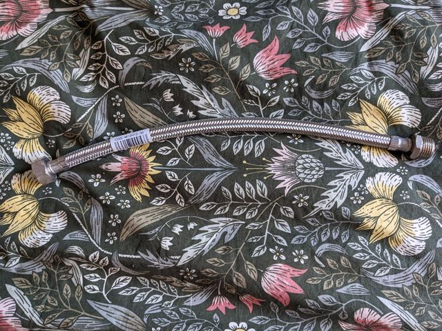 Latiguillo manguera 35 cm macho/hembra 1/2