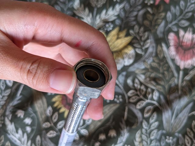 Latiguillo manguera 35 cm macho/hembra 1/2