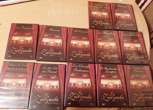 Colección DVD de Zarzuelas