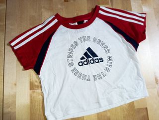 Conjunto rojo de niña ADIDAS