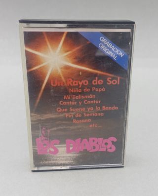 Lote de 6 cintas de cassette