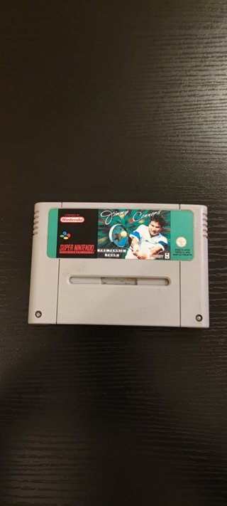 Juego supernintendo "Jimmy Connors"