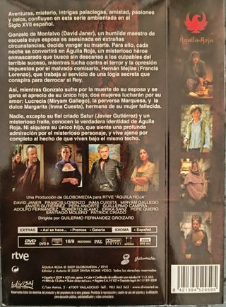 Primera Temporada de Águila Roja en DVD