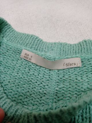 Jersey verde menta Sfera talla S